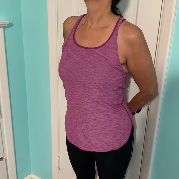 Lululemon What the Sport Singlet Heathered Plum - Picture 5 of 6